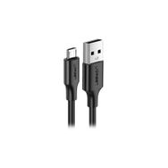 Ugreen Örgülü 1.5 Metre Beyaz Micro-USB & USB-A Data ve Şarj Kablosu
