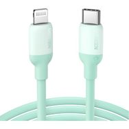 Ugreen Yeşil 1.5 mt Type-C To Lightning İphone Data ve Şarj Kablosu