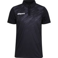 Uhlsport Siyah Brush Polo T-shirt