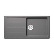 Ukinox Valente D100 L Gri Granit Eviye