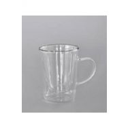 UltraForm Çift Cidarlı 250 ml Cam Çay Fincanı