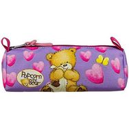 Ümit Çanta 2093 Popcorn The Bear Kalp Baskılı Kalem Kutusu