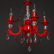 Umur Aydınlatma Eleganza 5'li Kırmızı Avize