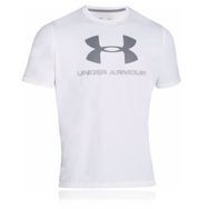 Under Armour 1257615-100 Beyaz Sporstyle Erkek T-Shirt