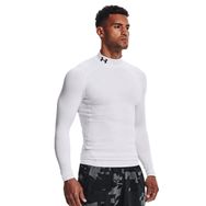 Under Armour 1366072-100 CG Armour Comp Mock Beyaz Antrenman Erkek T-Shirt
