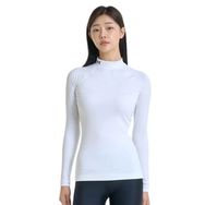 Under Armour 1368702-100 CG Authentics Mockneck Beyaz Antrenman Kadın T-Shirt