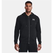 Under Armour 1373881 UA Essential Fleece FZ Hood Siyah Erkek Sweatshirt