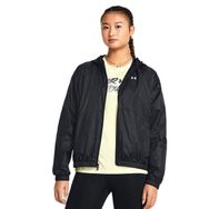 Under Armour 1382698-001 Rival Sport Windbreak Siyah Günlük Stil Kadın Ceket