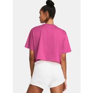 Under Armour 1383644-686 Pembe Kadın T-shirt