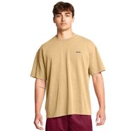 Under Armour 1389147-263 M HW OS Logo Kahverengi Günlük Stil Erkek T-Shirt