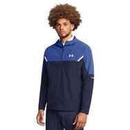 Under Armour 1389255-410 Vanish Woven Utility Mavi Antrenman Erkek Ceket