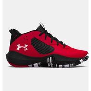 Under Armour 3025618-600 UA PS Lockdown 6 Kırmızı Erkek Çocuk Basketbol Ayakkabısı