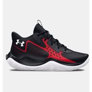 Under Armour 3026635-001 Ua Jet 23 Siyah Kırmızı Çocuk Basketbol Ayakkabısı