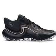 Under Armour 3027647-001 Spawn 6 Mid Siyah Erkek Basketbol Ayakkabısı