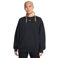 Under Armour Rival Fleece Siyah Kadın Oversize Sweatshirt