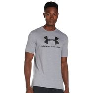 Under Armour Sportstyle Logo Ss-Gry Gri Erkek T-Shirt