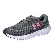 Under Armour UA W Surge 3 Pitch Gray White Cerise Kadın Ayakkabı