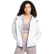 Under Armour Unstoppable Fleece Beyaz Fermuarlı Kadın Sweatshirt