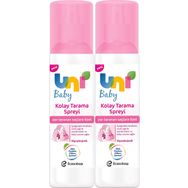 Uni Baby 2x200 ml Kolay Saç Tarama Spreyi
