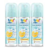 Uni Baby 3x150 ml Çiçeksi Ferahlık Bebek Kolonyası
