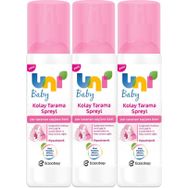 Uni Baby 3x200 ml Kolay Saç Tarama Spreyi