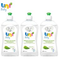 Uni Baby 3x500 ml Biberon ve Emzik Temizleyici