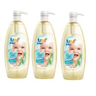 Uni Baby 3x500 ml Pompalı Basmalı Saç ve Vücut Bebek Şampuanı