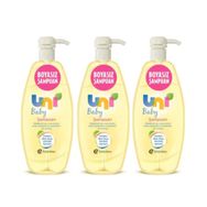 Uni Baby 3x700 ml Boyasız Pompalı Bebek Şampuanı