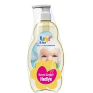 Uni Baby 700 ml Saç ve Vücut Şampuanı + Banyo Süngeri