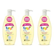 Uni Baby Boyasız Pompalı 3x900 ml Bebek Şampuanı