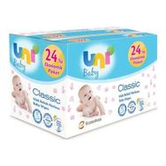 Uni Baby Classic 90x24'lü 2160 Yaprak Islak Havlu