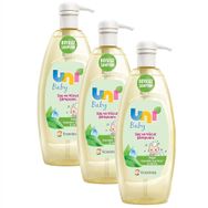 Uni Baby UNI-SET 3x900 ml Bebek Saç ve Vücut Şampuanı