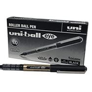 Uni-Ball UB-150 Eye Micro Siyah 12'li Jel Mürekkepli (Roller) Kalem