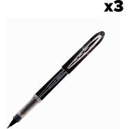 Uni-Ball UB-205 Vision Elite Siyah 0.5 mm 3'lü Paket Roller Kalem