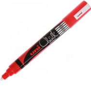 Uni Chalk Wet Wipe Red 1.8-2.5 mm Marker