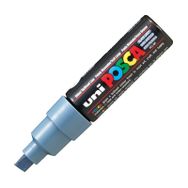 Uni PC-8K Posca Kesik Uç Kurşun Gri 8 mm Boyama Markörü