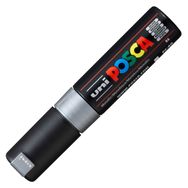 Uni Posca PC-8K Gümüş Boyama Markörü