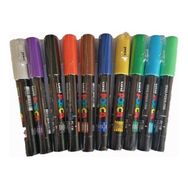 Uni Uni Posca PC-1M Boyama Marker 10'lu Set 0.7 mm