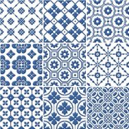 Unica Target Dolce Vita Blue 14,8x14,8 cm Duvar Karosu