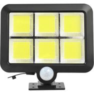 Unichrome 120 Cob Led Solar Panel Güneş Enerjili 3 Mod Duvar Lambası