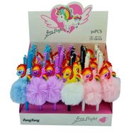 Unicus Gp-133 Pony Rainbow Ponpon Jel Tükenmez Kalem