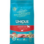 Unique 3 kg Kuzu Etli Orta ve İri Irk Yetişkin Köpek Maması