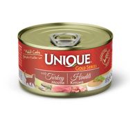 Unique Gold 85 gr Hindili Kedi Konserve Yaş Mama