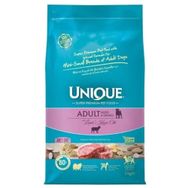 Unique Kuzu Etli 3 kg Küçük Irk Düşük Tahıllı Yetişkin Köpek Maması