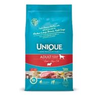 Unique Mini Kuzu Etli Tüm Irklar 3 kg Yetişkin Kuru Köpek Maması