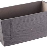 UniqueHome UV-1013-4 Ahşap Desen Vazo