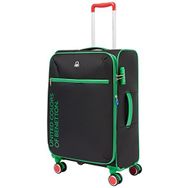 United Colors of Benetton 14BNT2100-02-S Siyah Orta Boy Bavul