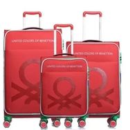 United Colors of Benetton 14BNT2200 Kırmızı 3'lü Set Bavul