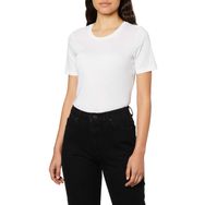 United Colors of Benetton Bisiklet Yaka Kısa Kollu Basic Beyaz Kadın T-Shirt