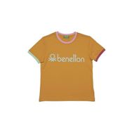 United Colors of Benetton BNT-G20487 Turuncu Kız Çocuk T-shirt